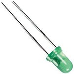 L-934SGD-12V (L-7104SGD-12V), Светодиод зеленый 60° d=3мм 20мКд 568нМ 12В