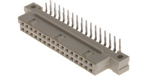 294722 / 294722-E, PRESS 32 Way 2.54mm Pitch, Type Q/2 Class C2, 2 Row, Right Angle DIN 41612 Connector, Socket 294722 / 294722-E, PRESS 32 Way 2.54mm Pitch, Type Q/2 Class C2, 2 Row, Right Angle DIN 41612 Connector, Socket