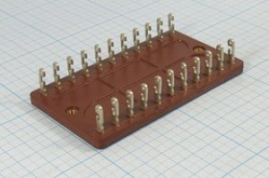 Клеммник, плата соединительная, 22 контакта, 102x19.5x57мм, 2отверстия под винт М3, 3ПМ20-11; №12740 клеммн ПС\22C\102x19,5x57\\2отв М3\3ПМ2