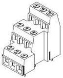39880-0806, Fixed Terminal Blocks LOW PROFILE 3 LEVEL 5.08 6 ASY