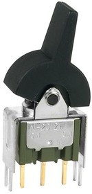 M2012TXG13-EA, Rocker Switches ON-ON .465 BRAKET PC .365 BLACK PADDLE 6