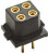 M80-8500642, M80 Series Straight Through Hole Mount PCB Socket, 6-Contact, 2-Row, 2mm Pitch, Solder Termination M80-8500642, M80 Series Straight Through Hole Mount PCB Socket, 6-Contact, 2-Row, 2mm Pitch, Solder Termination
