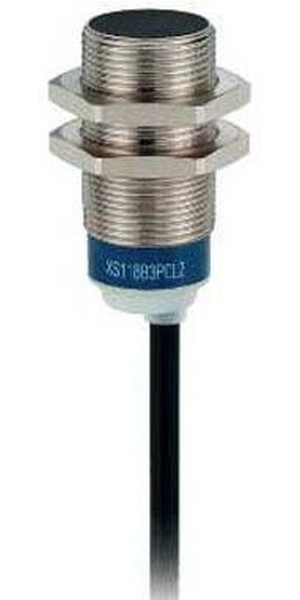 XS118B3PCL2, Индуктивный бесконтактный датчик, цилиндрический, OsiSense XS, M18, 5мм, PNP-NO/NC, 12 - 24В DC XS118B3PCL2, Индуктивный бесконтактный датчик, цилиндрический, OsiSense XS, M18, 5мм, PNP-NO/NC, 12 - 24В DC