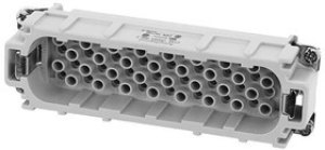 C146 10A024 102 1, Heavy Duty Power Connectors Insert 24+ male Heavy Mate