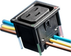 3-110-014, AC Power Entry Modules 4710 Connector Outlet 16A J