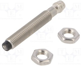 IN080170, Датчик: индуктивный, Конф.выхода: PNP / NO, 3мм, 10-30ВDC, М8, IP67