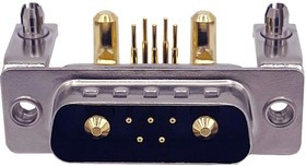 684M7W2103L621, Комбинированный разъем D Sub, Power-D 684M Series, DA-7W2, Штекер, 7 контакт(-ов)