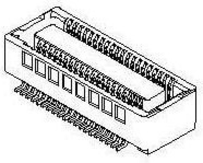 54684-0804, Board to Board & Mezzanine Connectors 80 Ckt Receptacle lead free 54684-0804, Board to Board & Mezzanine Connectors 80 Ckt Receptacle lead free