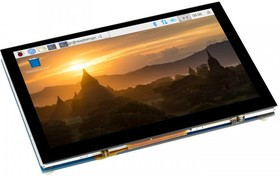 5inch DSI LCD, IPS дисплей 800x480 px с емкостной сенсорной панелью для Raspberry Pi, DSI 5inch DSI LCD, IPS дисплей 800x480 px с емкостной сенсорной панелью для Raspberry Pi, DSI