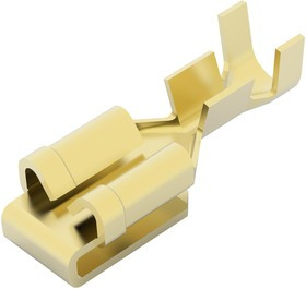 62026-2, Клеммы быстрого отключения, FASTON 187, Female &amp; Male Piggyback Disconnect, 4.75мм x 0.51мм