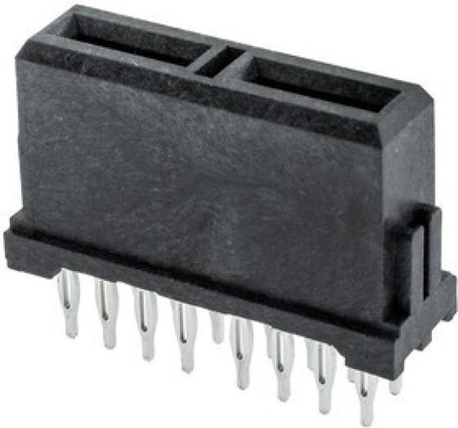 75545-5000, Power to the Board Assy Recep 80 Amp M Amp Module Tin Tails