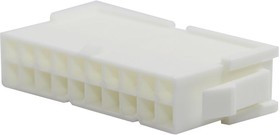 39-01-2206, Корпус разъема, Mounting Ears, Mini-Fit Jr. 5559, Штекер, 20 вывод(-ов), 4.2 мм