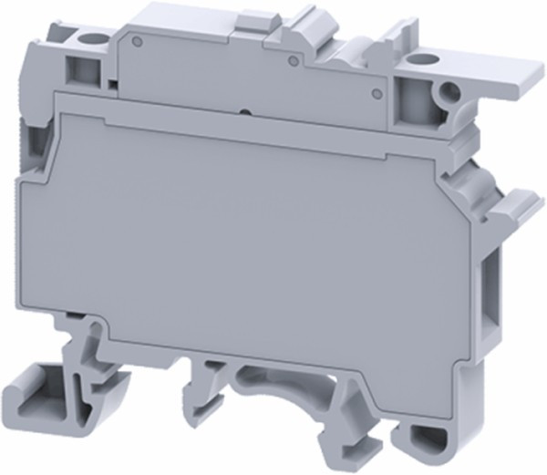 289796, Клемма для предохранителей винтовая OptiClip CF-4-HESI-(5x20)- 6,3A-(0,2-6)-серый