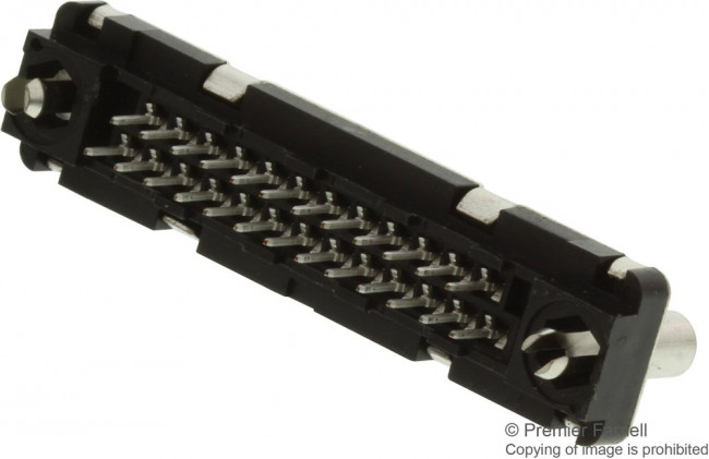 D25S24A4GV00LF, Conn D-Subminiature SKT 25 POS 2.76mm Solder ST Thru-Hole 25 Terminal 1 Port