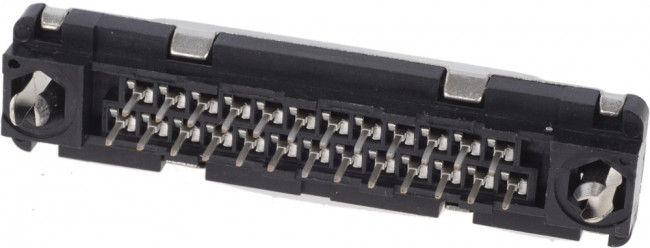 D25S24A4GV00LF, Conn D-Subminiature SKT 25 POS 2.76mm Solder ST Thru-Hole 25 Terminal 1 Port