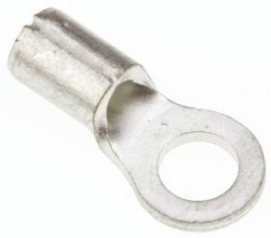 1.25-3, Non-Insulated Ring Terminal 3.2mm, M3, 1.65mm², Pack of 100 pieces 1.25-3, Non-Insulated Ring Terminal 3.2mm, M3, 1.65mm², Pack of 100 pieces