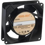 3610PS-23T-B10-A00, AC Axial Fan, серия 3610PS, 230V, Square, 92 мм, 25 мм, Качения, 20 фут³/мин