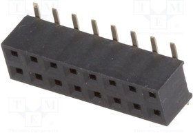 ZL266-16DG, Гнездо, штыревой, "мама", PIN: 16, вертикальный, 2мм, SMT, 2x8 ZL266-16DG, Гнездо, штыревой, "мама", PIN: 16, вертикальный, 2мм, SMT, 2x8