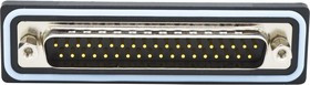 SDF-S37-103L011, Разъем D Sub, IP67, Standard, Штекер, NANOOK Series, 37 контакт(-ов), DC, Solder Cup