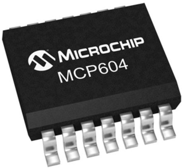 MCP604T-I/SL, Operational Amplifiers - Op Amps Quad 2.7V