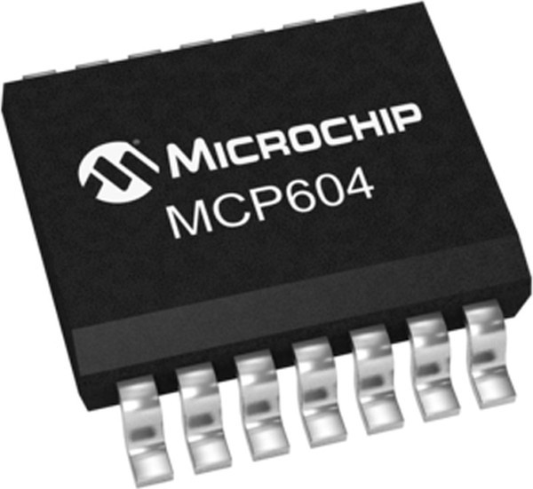 MCP604T-I/SL, Operational Amplifiers - Op Amps Quad 2.7V