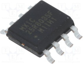 MX25R8035FM1IH1, IC: память FLASH; 8Mб; 108МГц; 1,65?3,6В; SOP8; последовательный