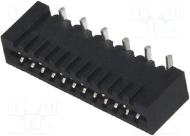 DS1020-05-12BT1, Разъем: FFC (FPC), вертикальный, PIN: 12, NON-ZIF, SMT, луженые DS1020-05-12BT1, Разъем: FFC (FPC), вертикальный, PIN: 12, NON-ZIF, SMT, луженые