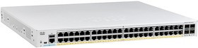 Catalyst 1000 48x 10/100/1000 Ethernet RJ-45 ports, 4x 1Gb SFP uplinks, C1000-48T-4G-L