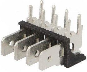 7824, Terminals HORIZ .250X.032 HDRS