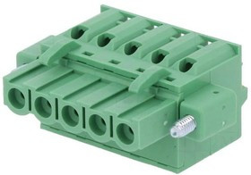 2EDGKDFM-5.0-05P-14-00AH, Разъемный клеммник, 5мм, Кол-во полюс: 5, прямой, вилка, "мама" 2EDGKDFM-5.0-05P-14-00AH, Разъемный клеммник, 5мм, Кол-во полюс: 5, прямой, вилка, "мама"