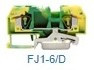 FJ1-6/D, 282-907 Клемма с заземлением серии FJ1