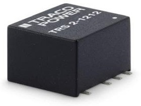 TRS 2-1221, Isolated DC/DC Converters 2W 9-18Vin +/-5V +/-200mA SMD Iso Reg