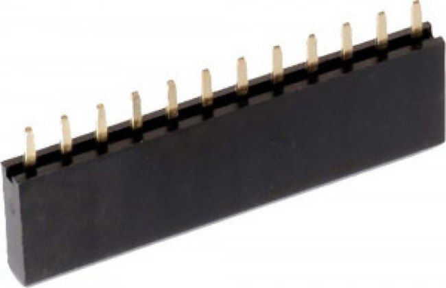 61301611821, PCB Receptacle, Board-to-Board, 2.54 мм, 1 ряд(-ов), 16 контакт(-ов), Монтаж в Сквозное Отверстие