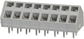 TBL007A-500-08GY, Fixed Terminal Blocks Terminal block, screwless, 5.00, 45, 8, Gray