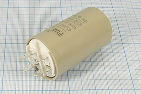 Конденсатор пусковой 10мкФ/450В кп 10\450~\35x60\ 5\-40~85C\пл\ 4T\CBB60-A\FUJI