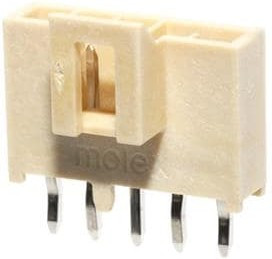 105309-2105, Headers &amp; Wire Housings NANOFIT HDR VT SGL KNK 5CKT TIN NAT