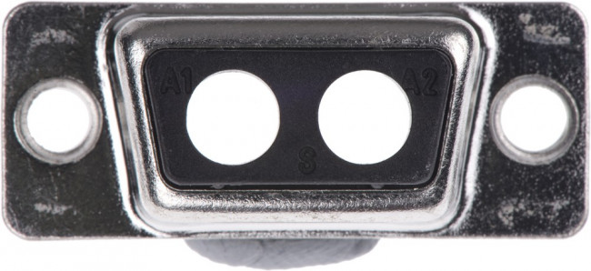 09691000022, 2 Way Cable Mount D-sub Connector Socket, 6.86mm Pitch