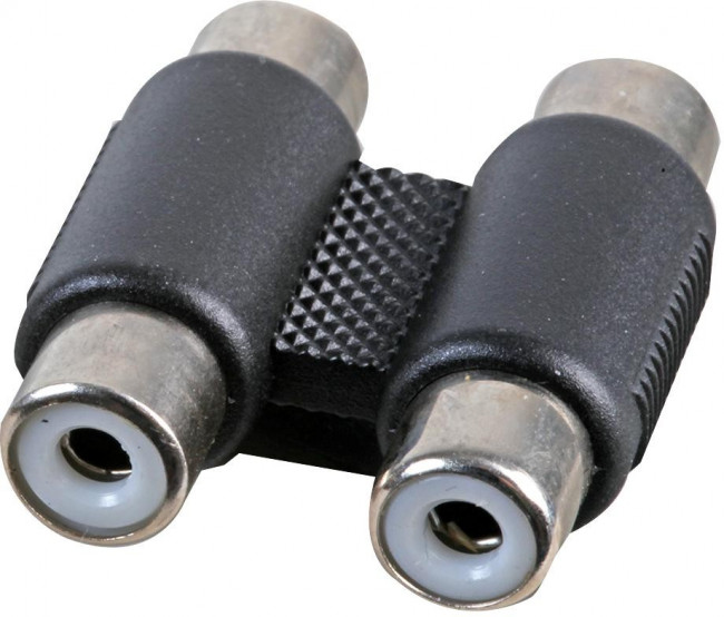 PSG08637, Переходник разъема, RCA / Phono, 2 вывод(-ов), Гнездо, RCA / Phono, 2 вывод(-ов), Гнездо
