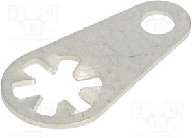 KEYS908, Наконечник: кольцевой под пайку, 0,45мм, M3, d: 3,1мм, пайка