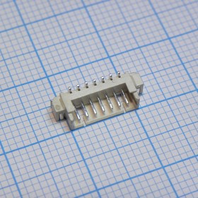 DS1020-03-07MVT1-R, (FH07M SMT), Разъем FH07M, вилка на плату для поверхностного монтажа 7pin, шаг 1.25мм DS1020-03-07MVT1-R, (FH07M SMT), Разъем FH07M, вилка на плату для поверхностного монтажа 7pin, шаг 1.25мм