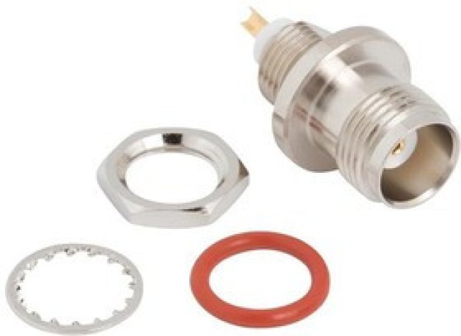 031-6600, RF Connectors / Coaxial Connectors TNC Straight Jack Solder Cup Bulkhead 031-6600, RF Connectors / Coaxial Connectors TNC Straight Jack Solder Cup Bulkhead