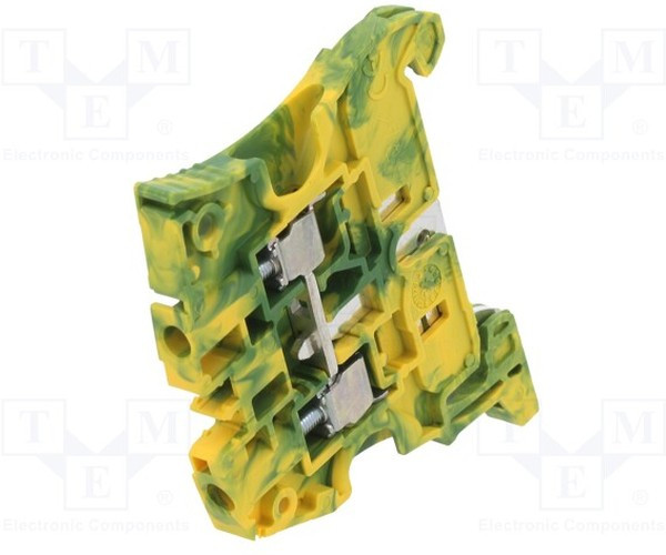 1SNK505150R0000, Соединитель: на рейку; 0,2-4мм2; Кол-во полюс: 1; клеммы: 2; TS35 1SNK505150R0000, Соединитель: на рейку; 0,2-4мм2; Кол-во полюс: 1; клеммы: 2; TS35