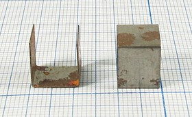 Стойка П-образная, металл; №4926 стойка L10\10x10\\\П-образная