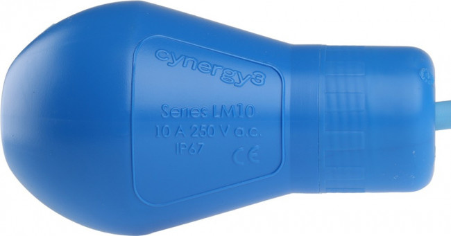 LM10AW, LM Series Cable Mount Polypropylene Float Switch, 5m Cable, NO, 250V ac Max, 110V dc Max LM10AW, LM Series Cable Mount Polypropylene Float Switch, 5m Cable, NO, 250V ac Max, 110V dc Max