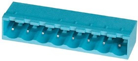 TBP01R1-508-08BE, Pluggable Terminal Blocks Terminal block, pluggable, 5.08, receptical, 8 pole, blue