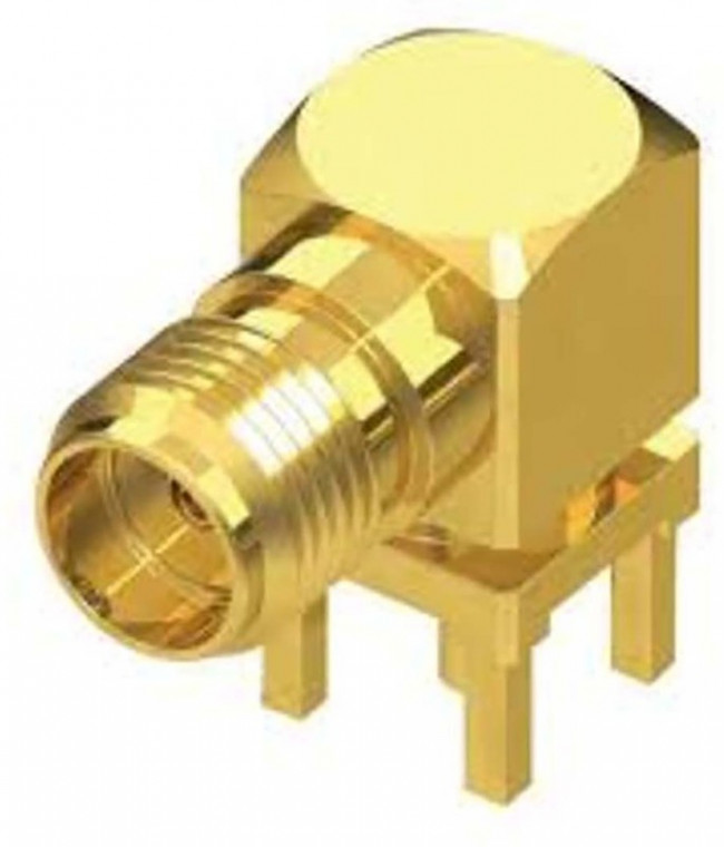 SMA-J-P-GF-RA-SM1, RF Connectors / Coaxial Connectors 6 GHz, 50 Ohm SMA Jack or Plug, Cable Connector