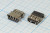 Гнездо USB, Тип A, реверсивное (reverse), 4 контакта, на плату; №13265 гн USB revers\A\4P4C\ плат\\\USBA-SA5 REV