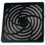 K-PF12J-4PA (120х120) Jamicon пластик с фильтром решетка к вентилятору K-PF12J-4PA (120х120) Jamicon пластик с фильтром решетка к вентилятору