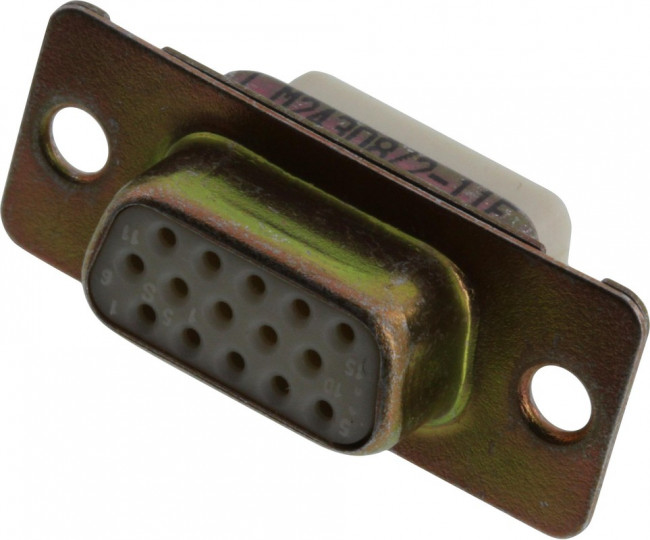 DM130341-1, Circular MIL Spec Connector DSUB HP CRIMP AWG#8 50AU