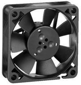 412FM-074, Вентилятор осевой, 40х40х10мм,12В, DC, 0.4Вт, скольжения, 4300об/мин, 2 провода